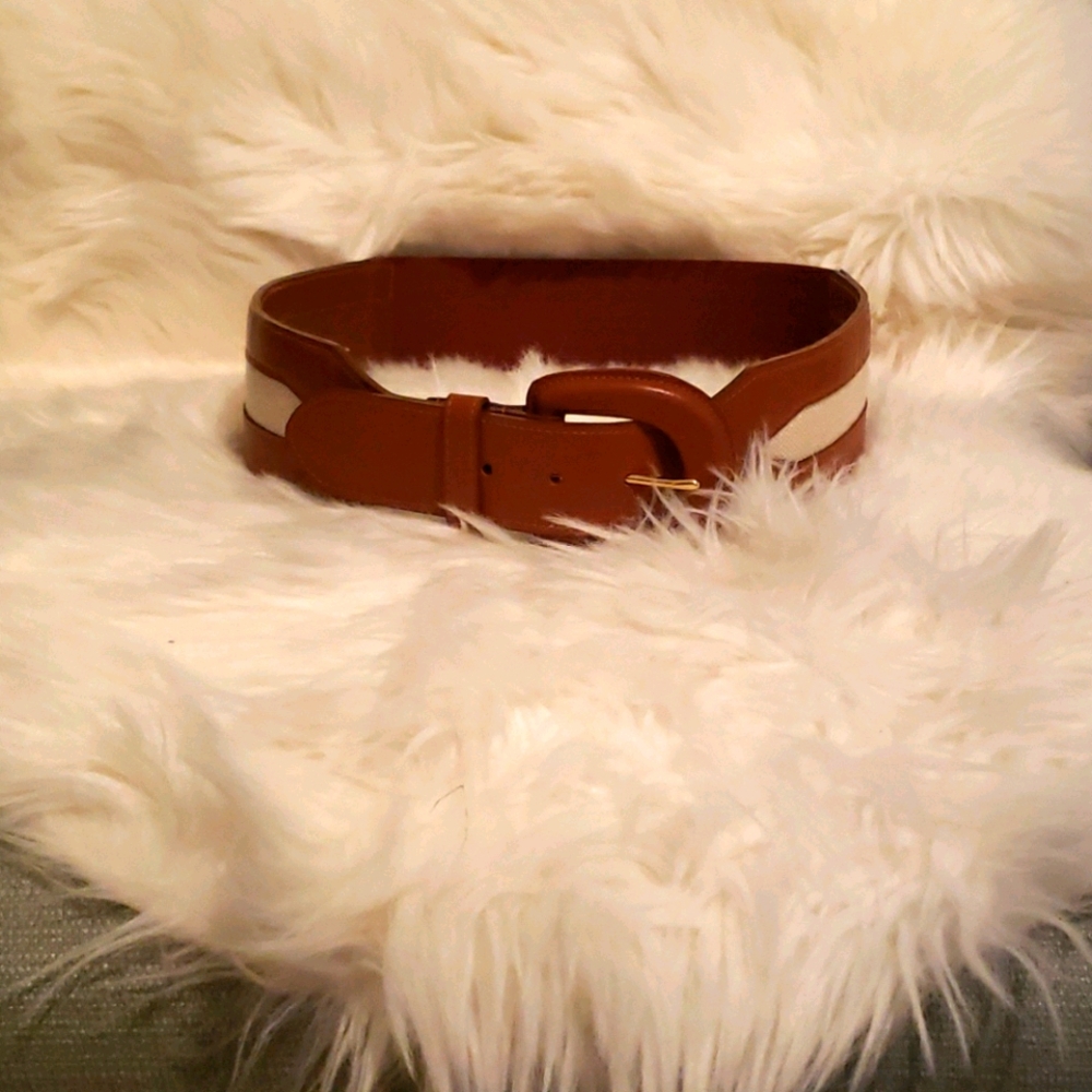 Ralph Lauren Stunning Two Tone Belt Medium